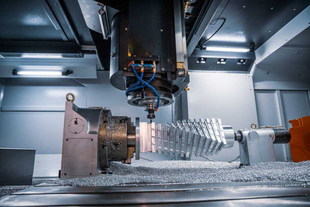 cnc talaşlı imalat yapan makine